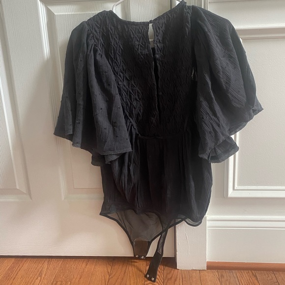 🛍Free people black bodysuit - Picture 3 of 4